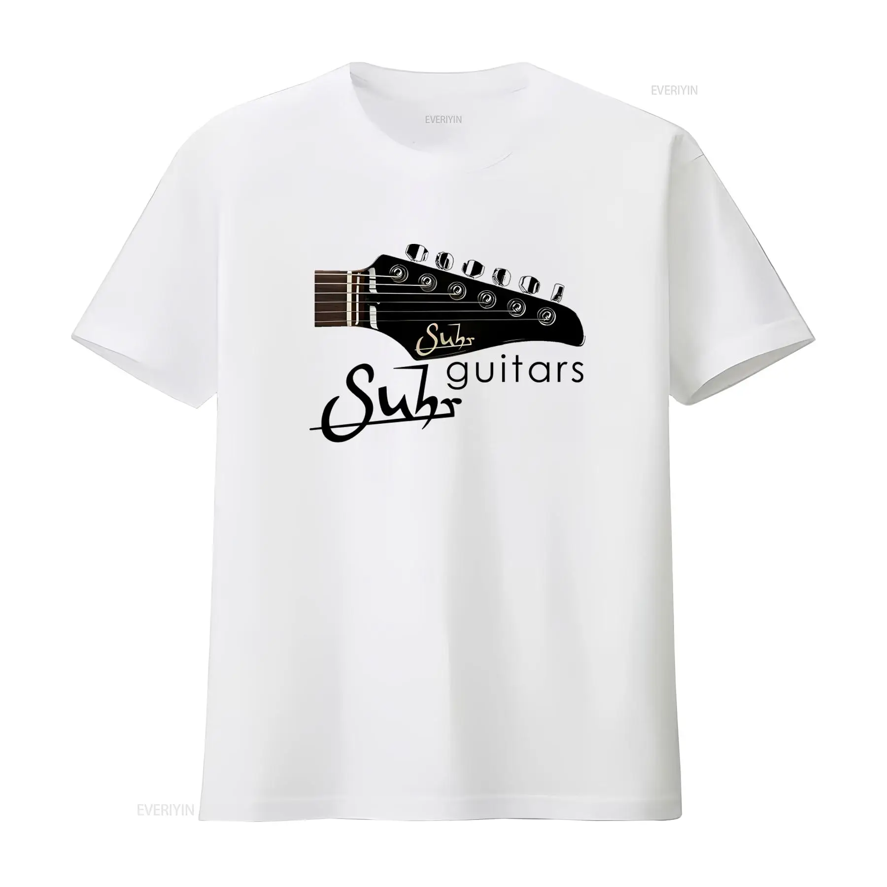 Vintage Fashion Logo - Suhr Guitars Logo Print T-shirt voor
