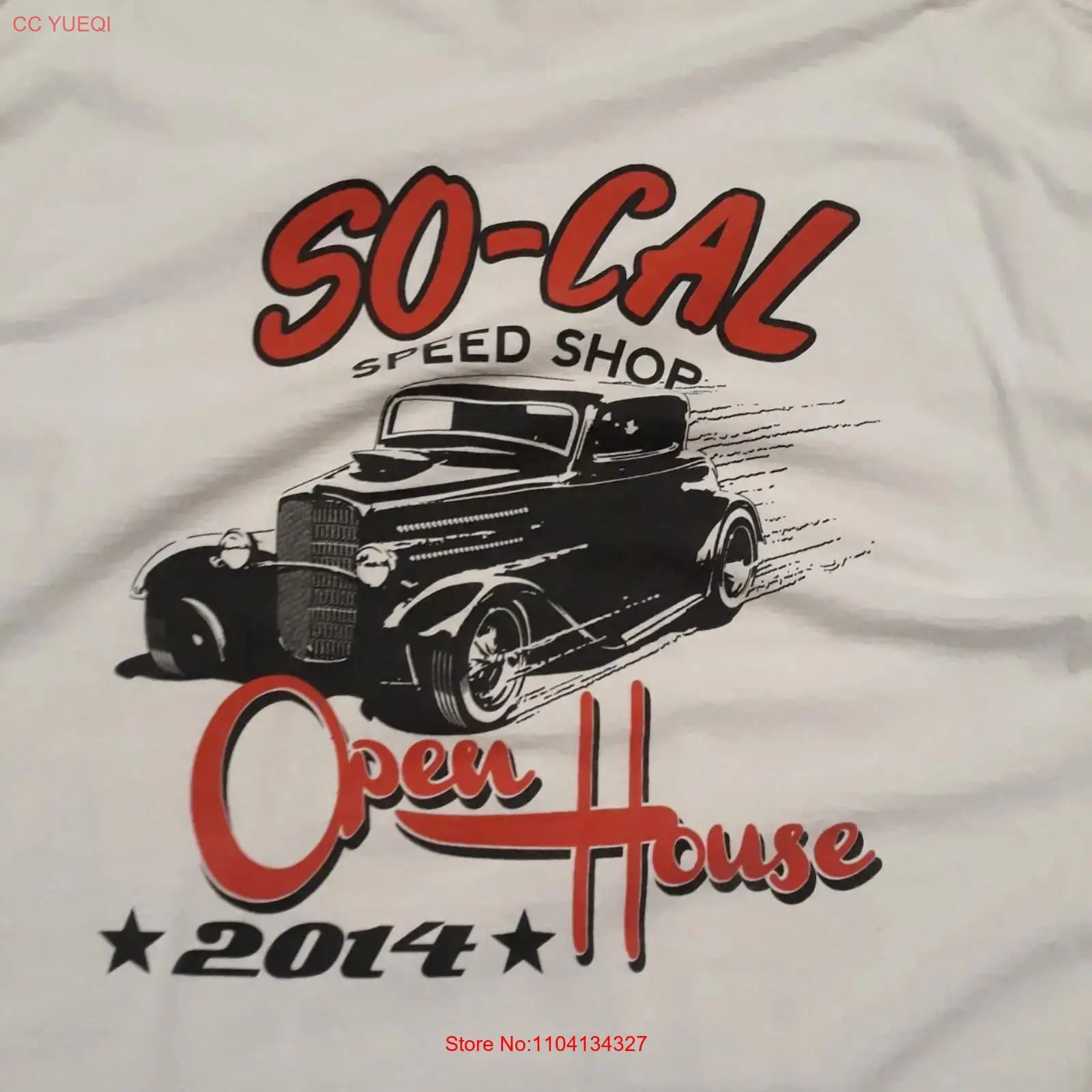 Vintage Fashion Shop - Heren Wit 2X So Cal Speed