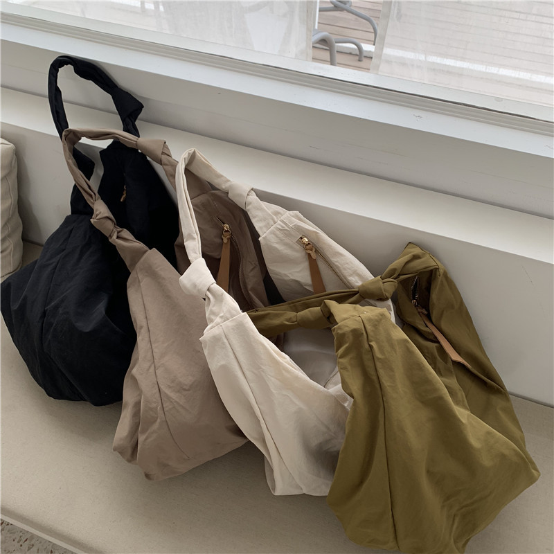 Vintage Fashion Shop - Youda Nieuwe Grote Schoudertas Nylon Katoen