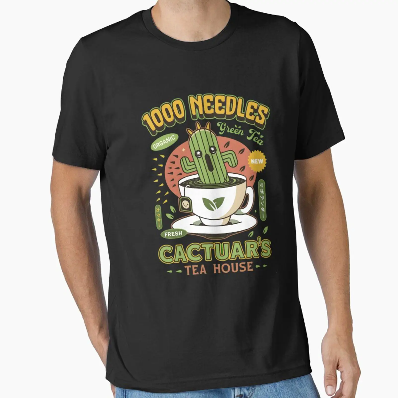 Vintage Fashion Ads - Cactuar 1000 Needles Biologische Groene Thee