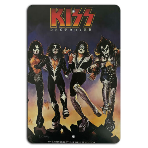 Vintage Fashion Posters - KISS Destroyer Album Cover Poster 45e