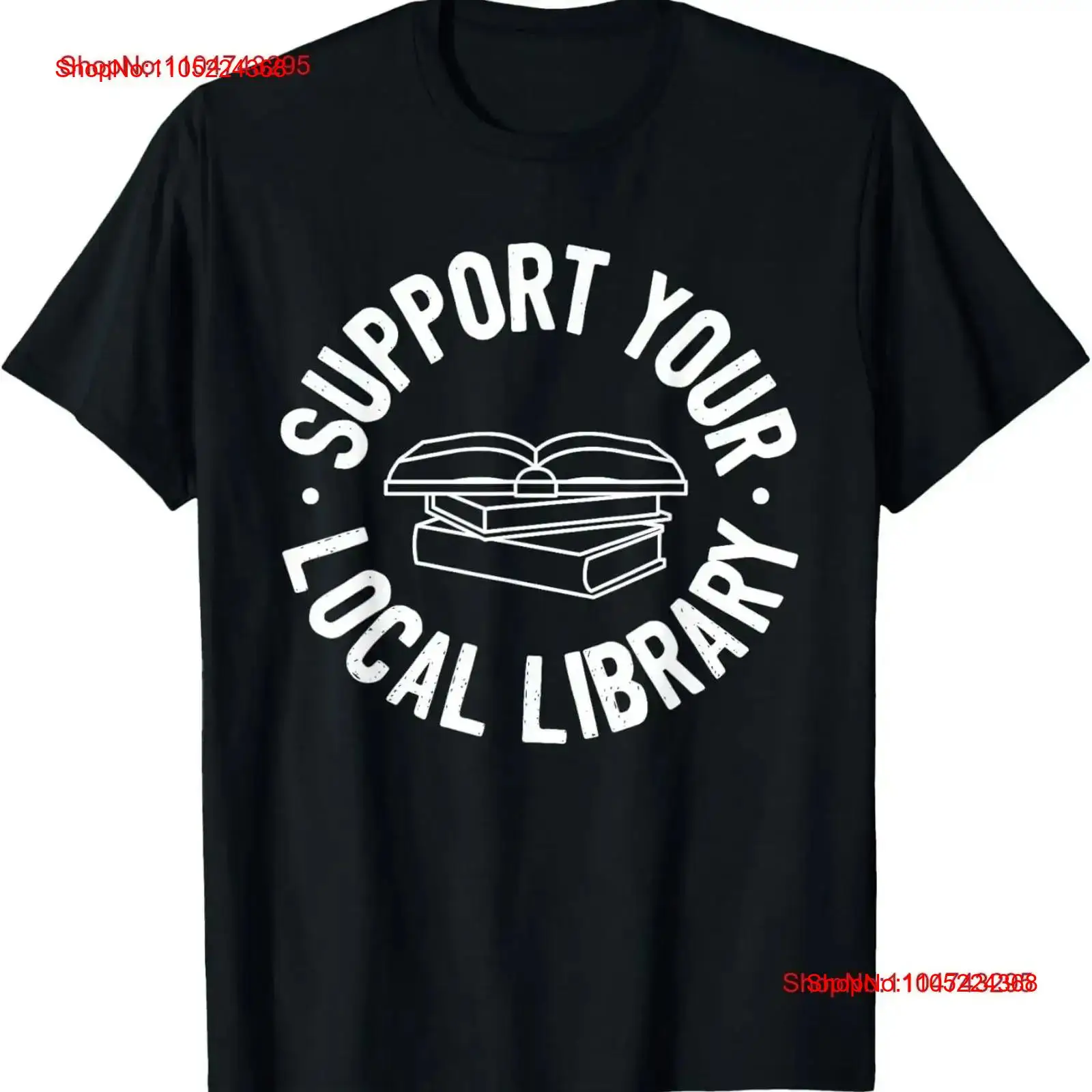 Vintage Fashion Library - Steun uw lokale bibliotheek T-shirt vintage