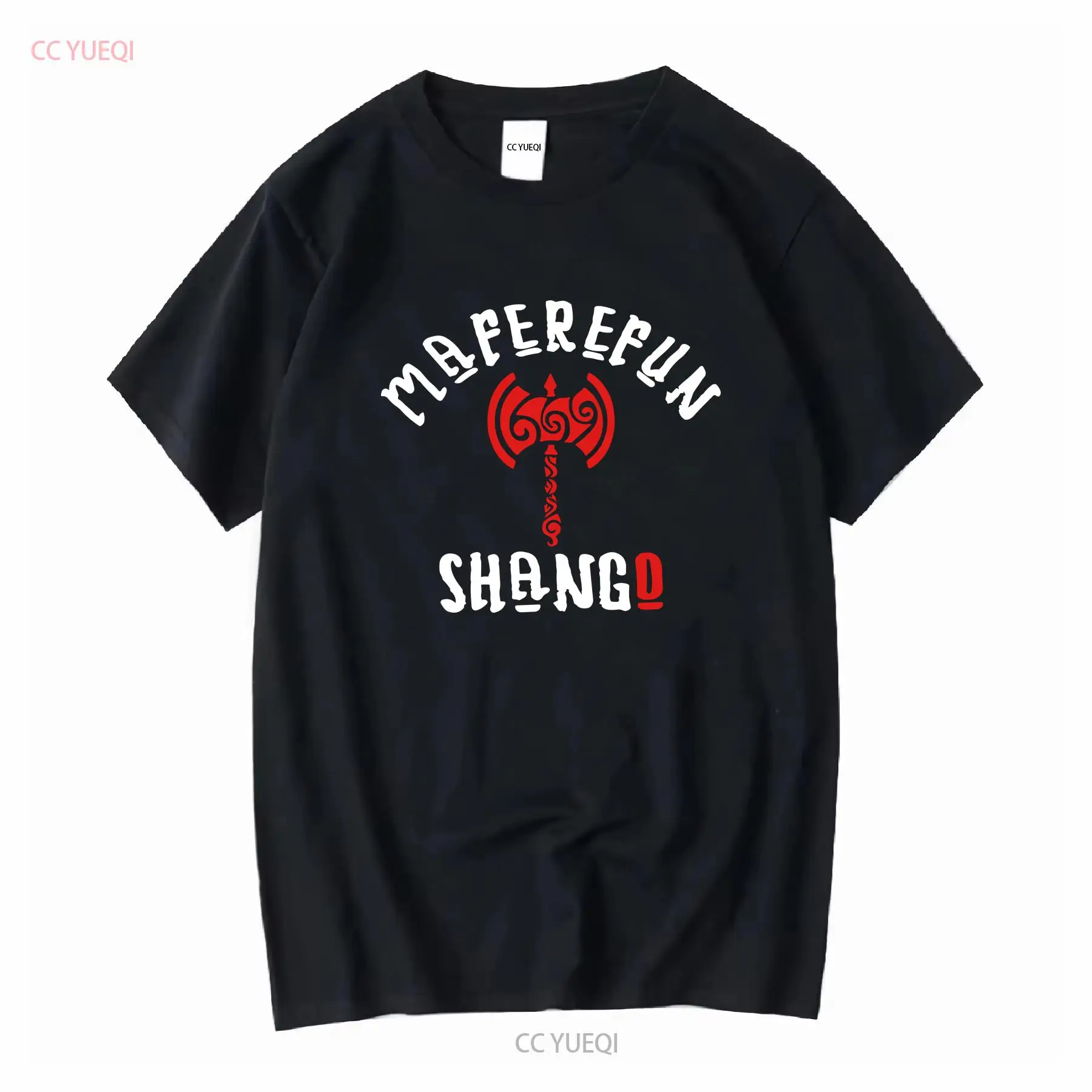 Vintage Yoruba Fashion - Shango Santeria Papa Chango T-shirt Yoruba