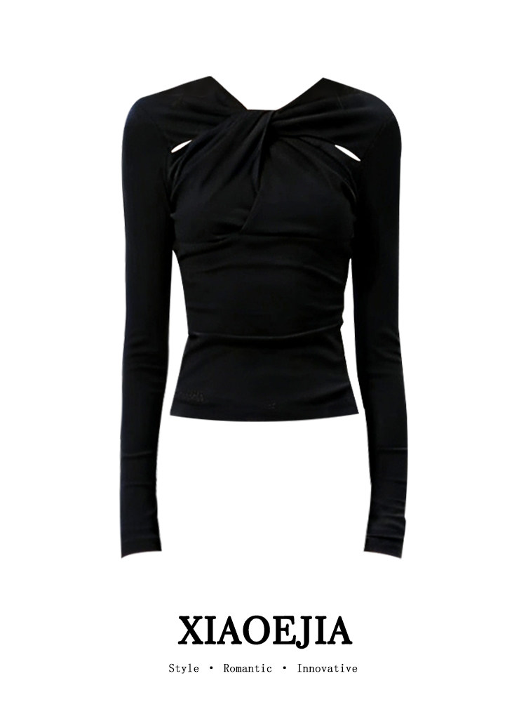 Vrouwen Zwart GothicT-shirt Ha - Turtleneck Knit 90S recensie en prijs