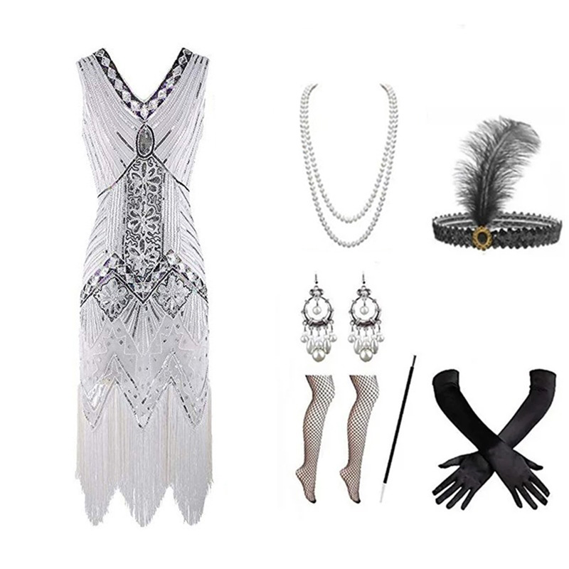 Vrouwen jaren 1920 Flapper-jur - Vintage Slip Dress recensie en prijs