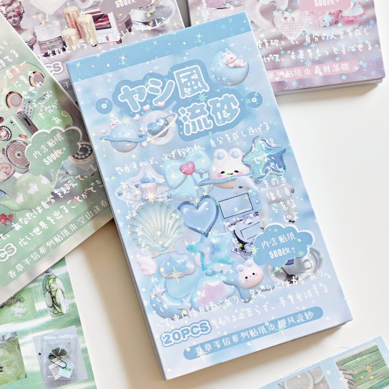 INS Mode Leuke Cartoon Sticker - Vintage Fashion Journal recensie en prijs