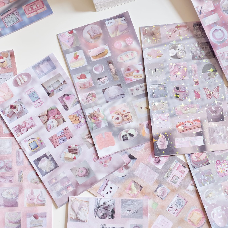 INS Mode Leuke Cartoon Sticker - Vintage Fashion Journal recensie en prijs