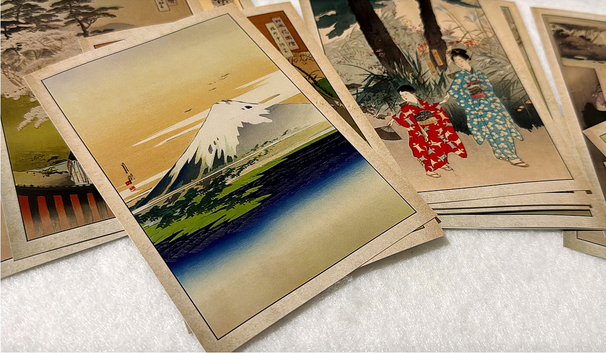 30 stuks Ogata Gekko schilderi - Vintage Fashion Journal recensie en prijs
