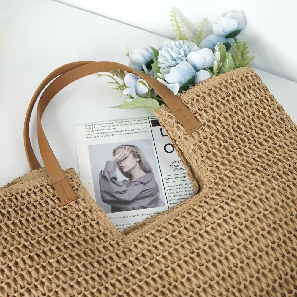 Reistas in vintage stijl, stro - Vintage Fashion Shop recensie en prijs