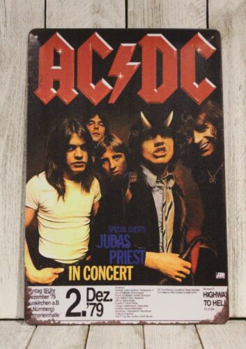 m1,AC/DC Tin Metal Poster Sign - Vintage Fashion Posters recensie en prijs
