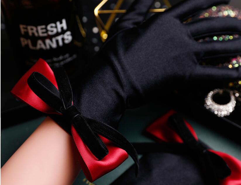 Dames elegante strik zwart sat - Vintage Fashion Photographers recensie en prijs