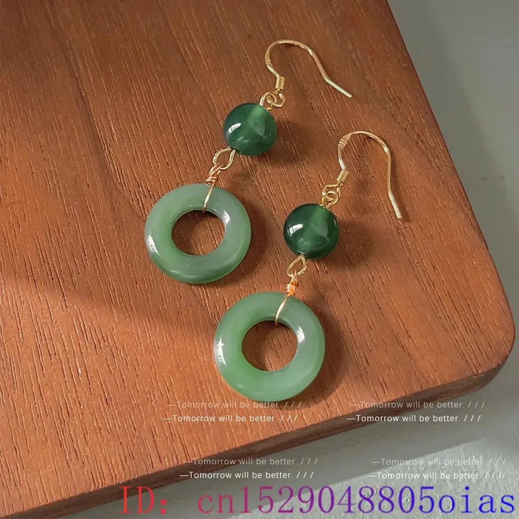 Groene echte jade ring oorbell - Vintage Fashion Ai recensie en prijs