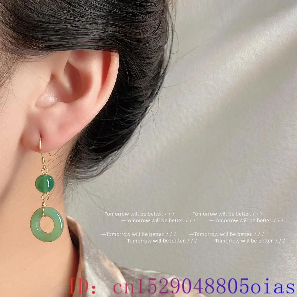 Groene echte jade ring oorbell - Vintage Fashion Ai recensie en prijs