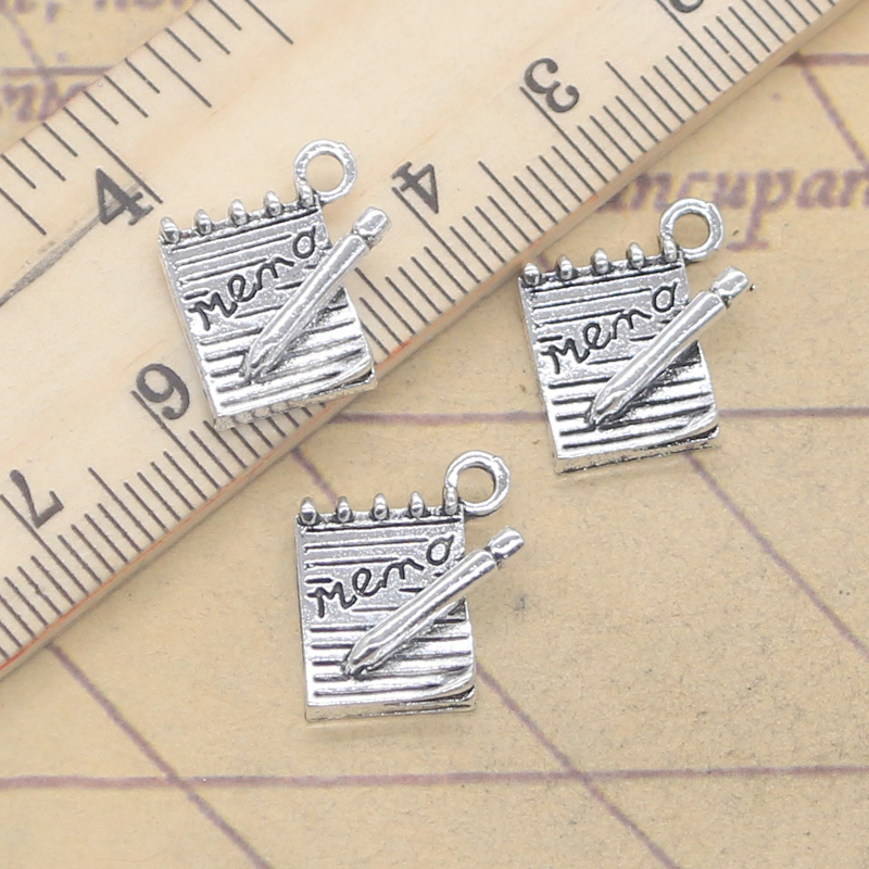 20pcs Charms Memo Dagboek Jour - Vintage Fashion Journal recensie en prijs