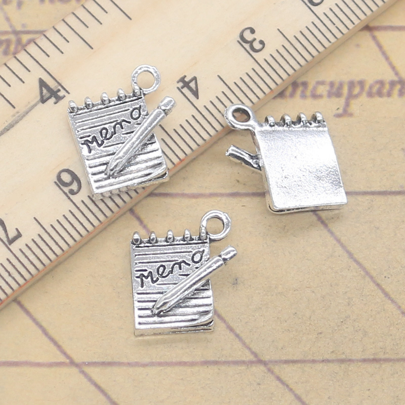 20pcs Charms Memo Dagboek Jour - Vintage Fashion Journal recensie en prijs