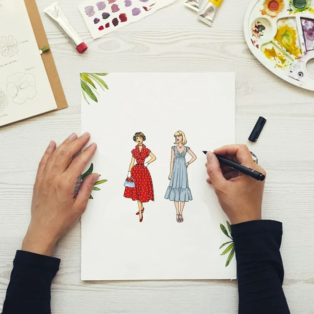 Mode vrouw siliconen duidelijk - Vintage Fashion Journal recensie en prijs