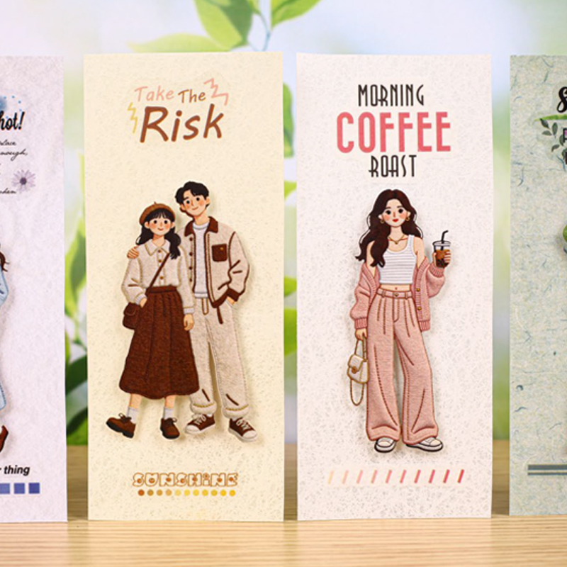 Vintage Fashion Girl Sticker P - Vintage Fashion Journal recensie en prijs