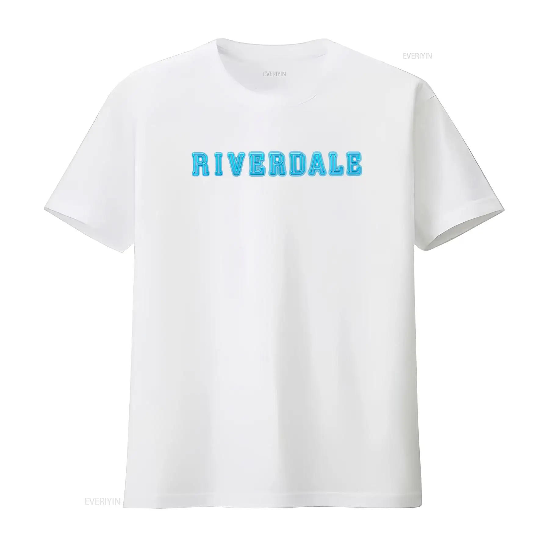 Riverdale Logo Neon Blue Print - Vintage Fashion Logo recensie en prijs