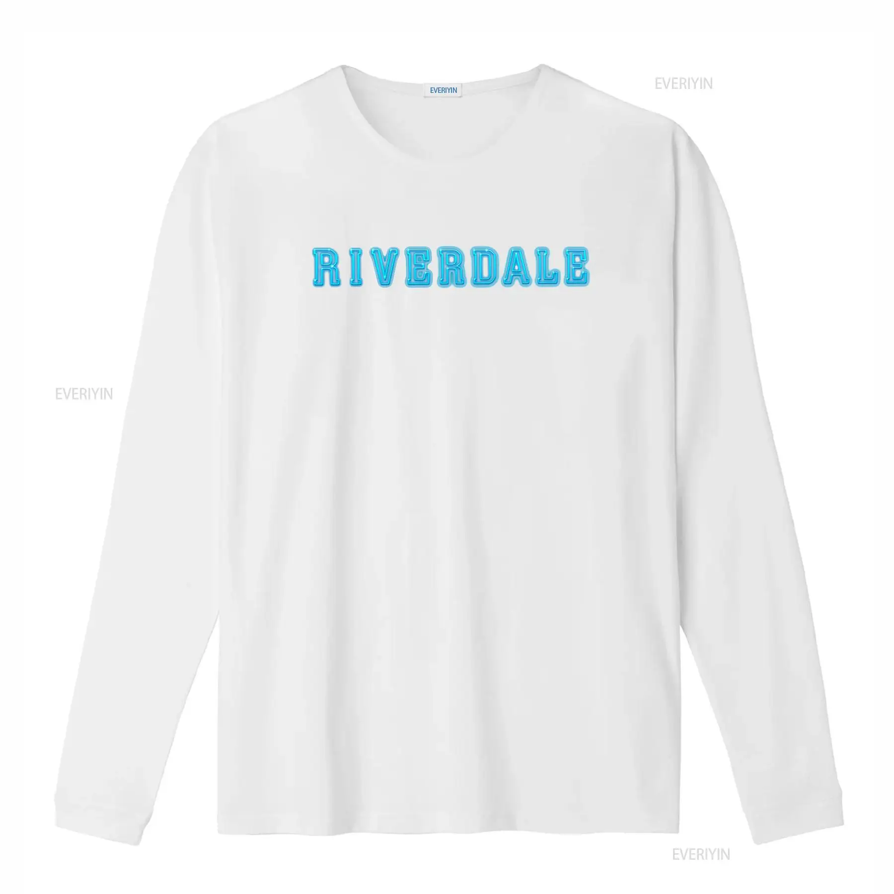 Riverdale Logo Neon Blue Print - Vintage Fashion Logo recensie en prijs
