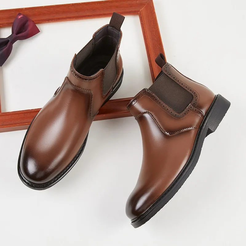 Vintage heren lederen Oxford l - Vintage Fashion Style recensie en prijs