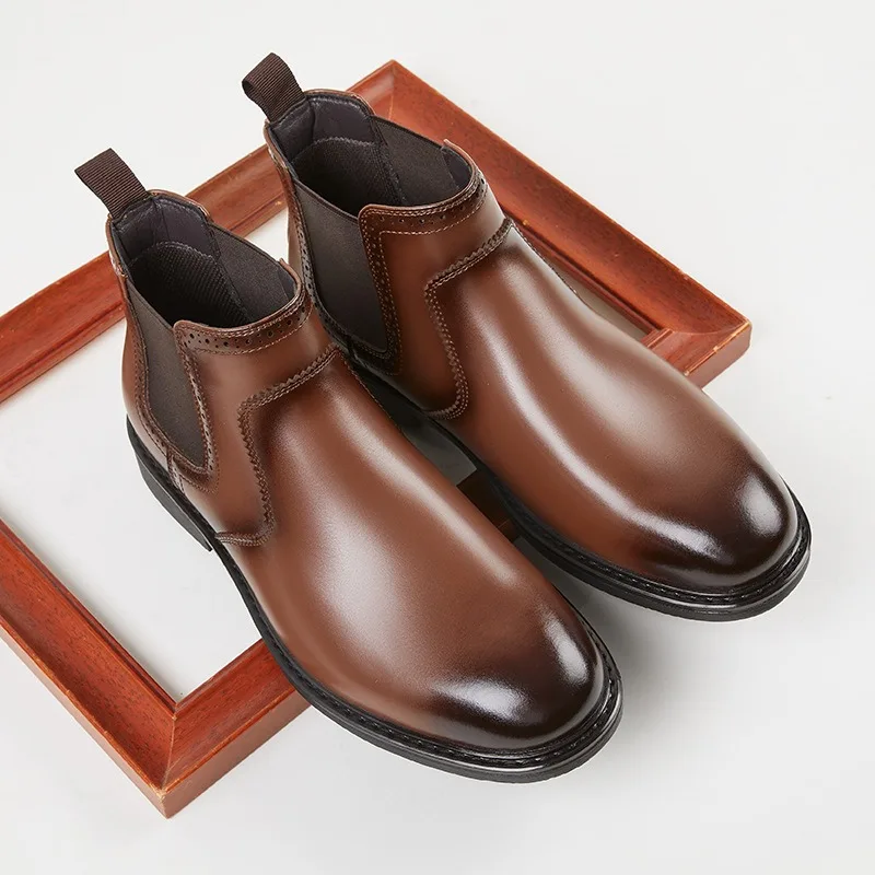 Vintage heren lederen Oxford l - Vintage Fashion Style recensie en prijs