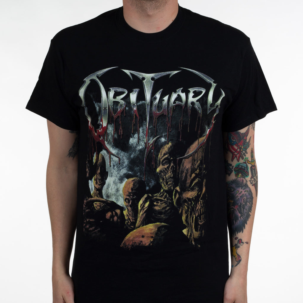 Obituary Band Grafisch Katoene - Vintage Fashion Obituaries recensie en prijs