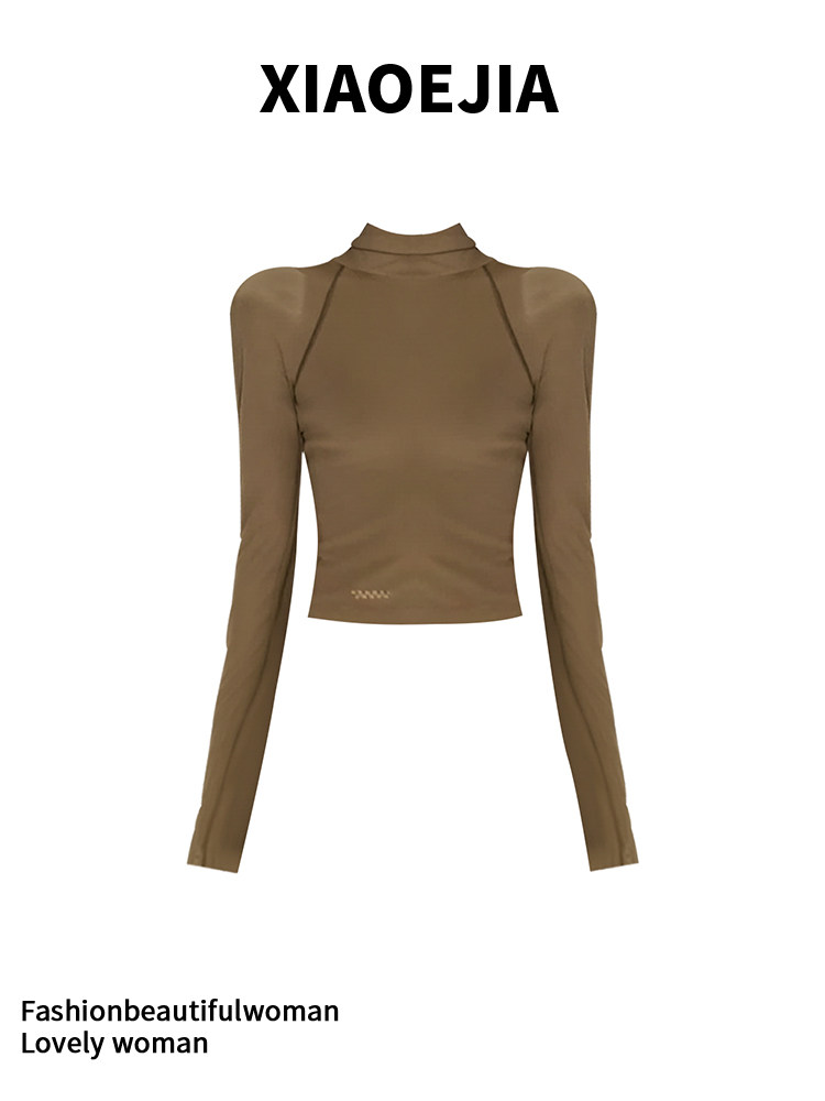 Vrouwen Groen GothicT-shirt Ha - Turtleneck Knit 90S recensie en prijs