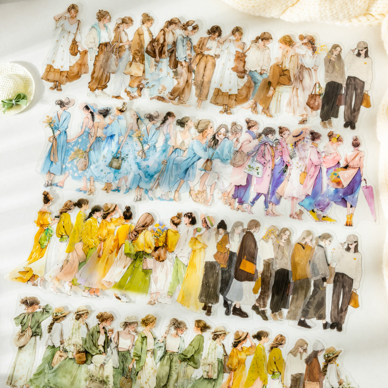 JIANQI 20 stks/pak Vintage Kar - Vintage Fashion Journal recensie en prijs