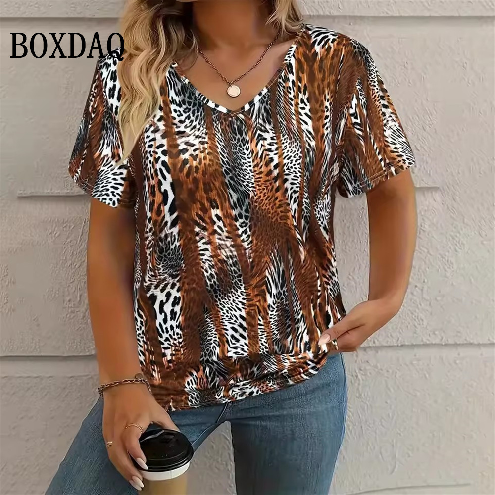 Zomer Vintage Luipaard 3D Prin - Vintage Fashion Ai recensie en prijs