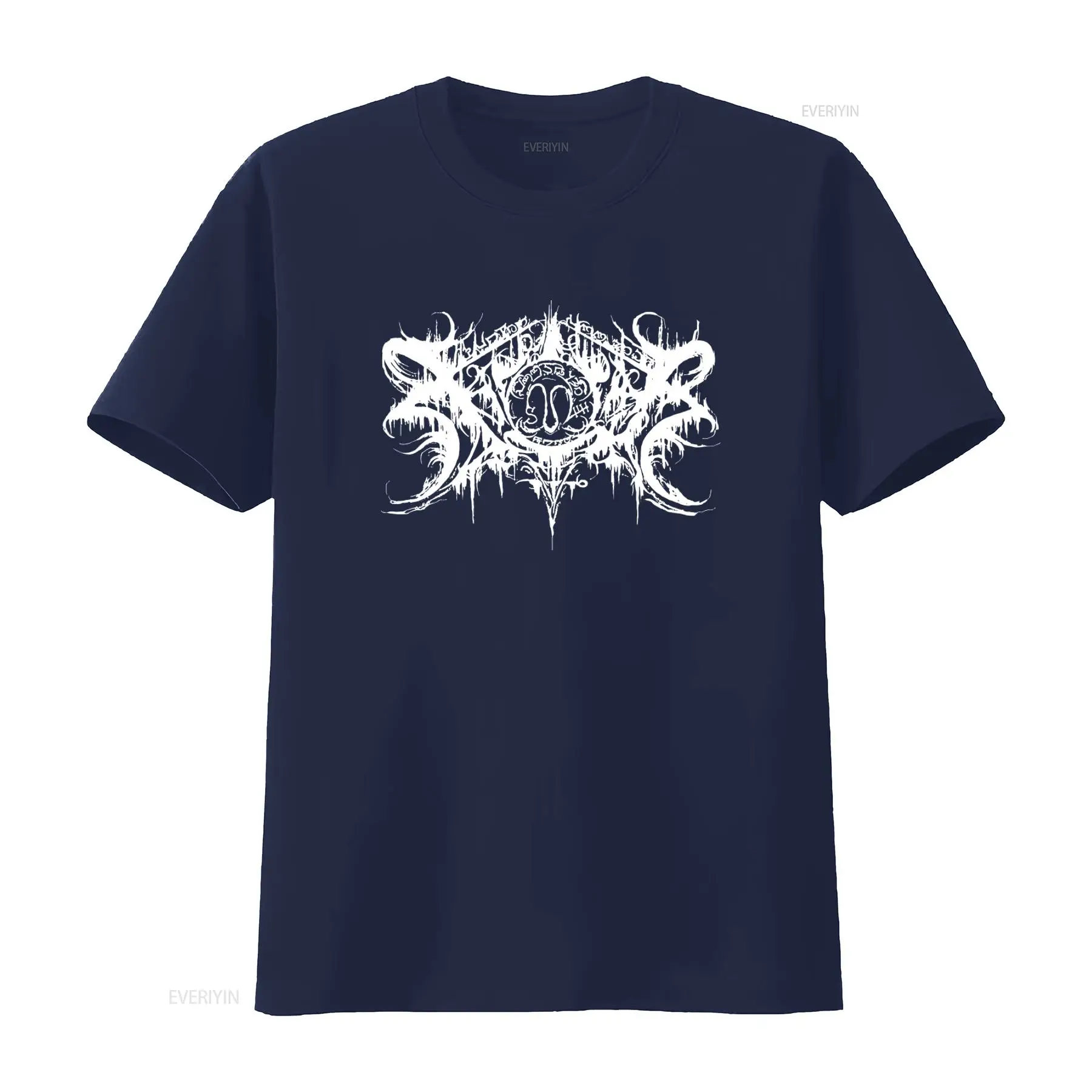 Band Xasthur wit logo op zwart - Vintage Fashion Logo recensie en prijs